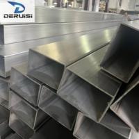 Tubería de Acero Cuadrada de Bajo Contenido de Carbono Directo de Fábrica para Piezas Mecánicas de Uso General