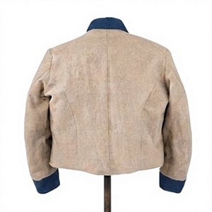 Chaqueta de Lana Vintage para Hombre, Cuello Alto, Cierre de Botones, Corte Regular, para Invierno, Personalizable con Logotipo OEM - Product Image 2