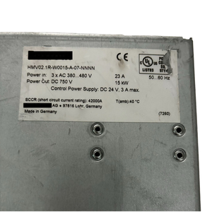 Fuente de Alimentación IndraDrive Serie M HMV02.1R-W0015-A-07-NNNN HMV02.1R-W0015-A-07-NNNN HMV02.1R-W0015-A-07-NNNN - Product Image 4