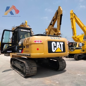 Excavatrice sur chenilles d'occasion CAT 320D, 20 tonnes, pour terrains d'excavation moyens, d'origine Japon, Caterpillar, bon prix pour la ferme - Product Image 1