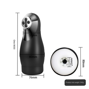 TT FOREST 男性自慰器带振动吸吮功能电动阴茎按摩器性玩具振动吸吮性玩具 - Product Image 4