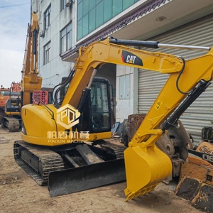 รถขุด CAT 308D มือสอง, รถขุดไฮดรอลิกขนาด 8 ตันแบบตีนตะขาบ, รถขุดขนาดเล็กสำหรับงานก่อสร้างและงานดิน - Product Image 1