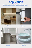 Nettoyeur de vidange puissant, ml, Agent de dragage, pour canalisations, toilettes, cuisine