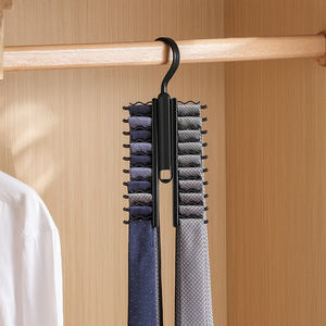 شماعات تخزين متعددة الوظائف يابانية بحزام رباط منظم ربطة عنق - Product Image 3