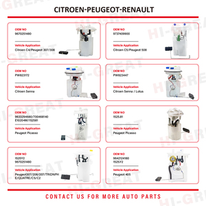 Ensemble de pompe à carburant électrique ultra-résistant pour Toyota Nissan Honda Mazda Suzuki <span class=keywords><strong>Mitsubishi</strong></span> Hyundai Kia Ford Chevrolet VW Citroën - Product Image 6