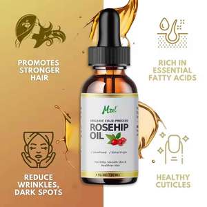 Olio di Rosa Canina Naturale a Marchio Privato, Olio Essenziale di Semi di Rosa Canina per Viso, Pelle e Capelli OEM - Product Image 2
