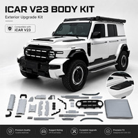Kit carrosserie Chery ICAR V23 HUSSAR APPEARANCE, ensemble complet, finition polie, accessoires de mise à niveau PC 2024-
