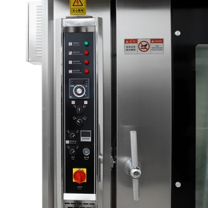 เครื่องทำขนมปังชั้นวางเตาอบแบบหมุนสำหรับไฟฟ้า32ถาดเตาอบแบบหมุน - Product Image 5