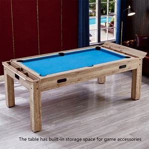 <span class=keywords><strong>Mesa</strong></span> <span class=keywords><strong>de</strong></span> Juegos para Oficina Multifuncional 4 en 1 <span class=keywords><strong>de</strong></span> 8 Pies, Reversible y Duradera, Material <span class=keywords><strong>de</strong></span> Cojín <span class=keywords><strong>de</strong></span> MDF para <span class=keywords><strong>Mesa</strong></span> <span class=keywords><strong>de</strong></span> <span class=keywords><strong>Billar</strong></span>, Pool y Snooker - Product Image 6