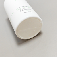 Bouteille de shampoing PE 300 ml, emballage rond en plastique pour lotion et gel douche avec pompe distributeur, couleur personnalisée, fabrication OEM, livraison directe d'usine