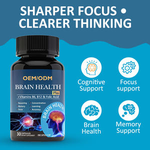 Cápsulas Nootrópicas Alpha Brain para Adultos, Suplemento para el Cuidado de la Salud para Mejorar la Salud Cerebral, la Concentración y la Memoria, No Apto para Niños - Product Image 2