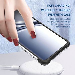 Funda de Teléfono Transparente de Lujo Personalizada por el Fabricante para 15C Note 15 Pro Plus, Anti-Caídas, TPU+PC, Híbrida, Resistente a Impactos - Product Image 5