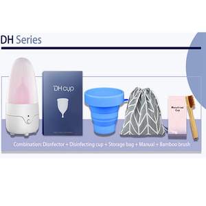 Copas Menstruales Ecológicas de Silicona Médica Orgánica para Mujer, 10 Colores Personalizables, Venta al Por Mayor - Product Image 4