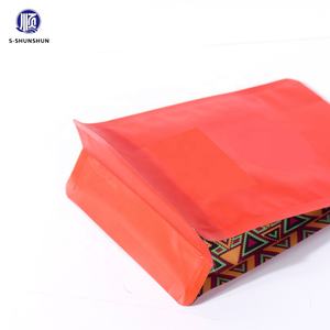 カスタムグラビアプリントPET + VMPET + PE平底ジッパートップコーヒーバッグバルブ包装カラースタンドデザイン食品用途非毒性 - Product Image 4