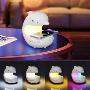 उच्च गुणवत्ता वाले संगीत लैंप मोबाइल वायरलेस चार्जिंग नाइट लाइट मोबाइल फोन चार्जिंग लाइट लाइट - Product Image 2