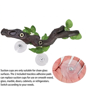 Rama de Escalada para Terrario de Reptiles con Ventosas, Planta de Simulación Realista para Dragón Barbudo, Gecko, Serpiente, Accesorios para Tanques - Product Image 4