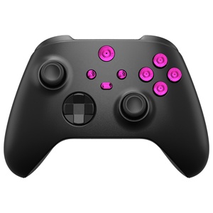 Botón Metálico 8 en 1 de Aluminio Morado Abxy Action Home Start Back Share EXtremeRate para Control de Xbox Series X S - Product Image 5