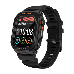 TKYUAN 1.75 pouces IP68 étanche Smartwatch pour hommes GPS pris en charge 1.75 pouces Montre Connecte forme carrée plusieurs Modes de sport - Product Image 2