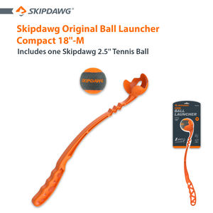 All'ingrosso Sport Pet Ball Launcher cane durevole giocattolo palla da Tennis palo da lancio a più lunga distanza interattivo Pet Training Fetch Play - Product Image 3