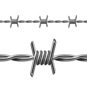 Cinta <span class=keywords><strong>Puas</strong></span> <span class=keywords><strong>Precio</strong></span> más bajo Spikes Twisted Dipped Barbwire Stock 12,5 Granja Agricultura Precios bajos Rollo de valla de eslabones de cadena galvanizada - Product Image 4