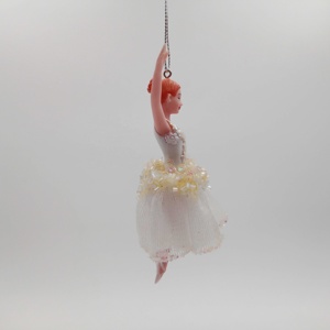 Decoración navideña de resina personalizada, adorno de árbol de Navidad de lujo, chica bailarina, regalos de vacaciones - Product Image 3