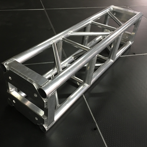 TFR High Quality Silver/<b>Black</b> Aluminum Modular Truss <b>Display</b> System with Quick Connection for Outdoor Events & Exhibitions - Product Image 1