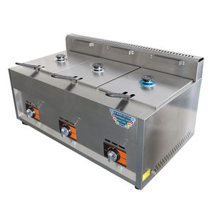 <span class=keywords><strong>Friteuse</strong></span> à <span class=keywords><strong>gaz</strong></span> industrielle MST en acier inoxydable à trois cylindres pour poulet frit, popcorn, oden, usage domestique, garantie de 2 ans - Product Image 3