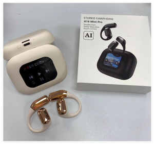 หูฟัง LCD ทัชสกรีน BT5.4ตัดเสียงรบกวนใหม่, หูฟัง LCD ชุดหูฟัง LCD หูฟังเสียง TWS ไร้สาย - Product Image 6