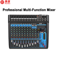 Mezclador de Audio Profesional con 6 Entradas de Micrófono, Efectos DSP de 24 Bits, Bluetooth, MP3, Grabación USB