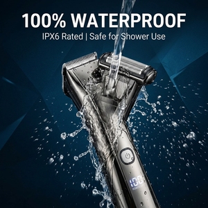 Recortadora de Vello Púbico Profesional para Hombres y Mujeres, Impermeable IPX6, Carga Tipo-C, Cuchilla de Cerámica Segura para la Piel, Afeitadora para la Zona Íntima - Product Image 3