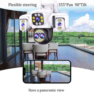 Yoosee 18MP Outdoor Wifi Security Camera 3 Lens 10X Zoom Night Vision Network PTZ Two Way Audio AI Motion Tracking CCTV Cameras - Product Image 5
