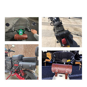 Sac latéral de moto en PVC pour bagages, kit d'outils divers, sac de jambe pour moto, vélo électrique, pour cruiser - Product Image 6