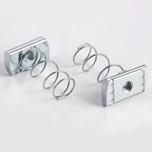 Nhà Máy bán hàng trực tiếp trụ cột rãnh mùa xuân Nut m6/m8/M10/M12/M14/M16/M18 - Product Image 1