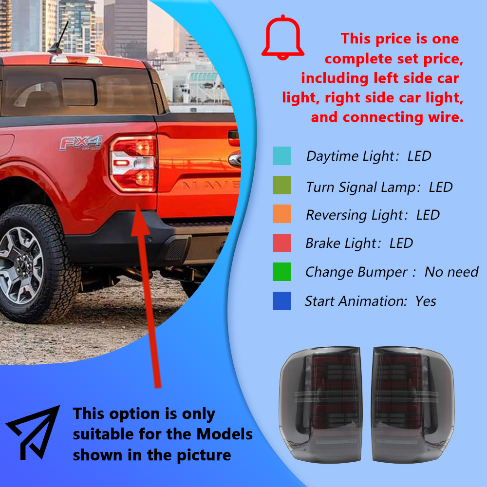 Taillight one set