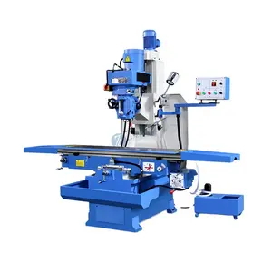 China automatic milling machine heavy duty X713 digital Bed type milling machine with dro