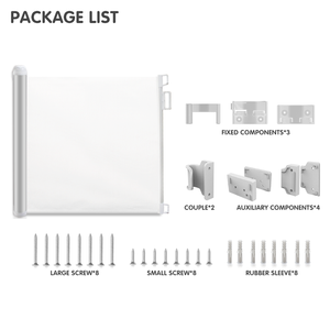 Barrière <span class=keywords><strong>de</strong></span> sécurité rétractable Prodigy pour enfants, durable, en aluminium+ABS+PVC, pour escaliers, 0-12 mois, 1-2 ans, multifonction - Product Image 2