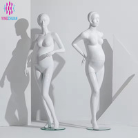 Maniquí de Mujer Embarazada de Alta Calidad, Personalizable, Decorativo, Clásico, Versátil y Hermoso para Tienda