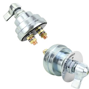 Interrupteur de déconnexion de <span class=keywords><strong>batterie</strong></span> principal WH6V 32V 185A, 2 broches, 4 broches, étanche, borne en cuivre pour yacht, remorque, caravane, bateau - Product Image 1