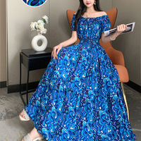 Robes élégantes de dame imprimées florales OC892