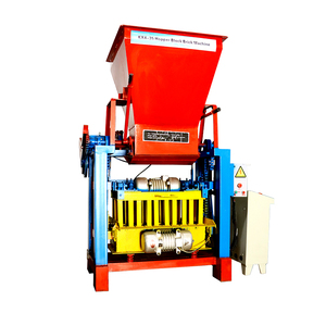 Thủy lực ép LEGO nhựa nhỏ Máy làm gạch hoàn toàn tự động để sử dụng nhà cho Uganda đỏ dây chuyền chế biến - Product Image 1