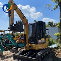 Mini-excavatrice sur chenilles CAT 303.5E d'occasion de haute qualité, compacte et hydraulique, en stock