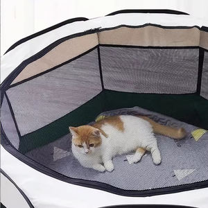 2Joysing Solid Pattern Iron Pet Delivery Room Tent Outdoor Foldable Cat and Kennel Breathable Cat Pregnancy Shelter Washable - Product Image 5
