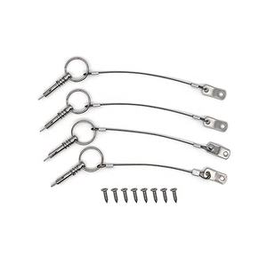 Resorte de Liberación Rápida Desmontable de Acero Inoxidable para Bimini Marino de 6 mm, Accesorios de Herraje para Kayak, Yate y Barco - Product Image 6