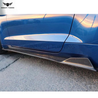 Kit carrosserie en fibre de carbone pour Ford Mustang 2018-2022 S550 : Pare-chocs, lèvre avant et jupes latérales