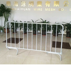 Rào chắn thép cho người đi bộ tạm thời để kiểm soát đám đông hàn hàng rào an toàn khung kim loại và hàng rào - Product Image 5