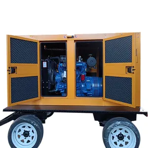 Générateur diesel 68kw 70kva avec démarrage à distance 400v Type de remorque auvent 1800rpm à vendre générateur diesel 800 kw
