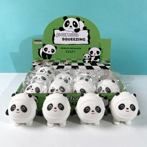 ลูกบอลคลายเครียดและของเล่นยางเรืองแสงหลากสีรูปแพนด้าและแกะสำหรับเด็ก - Product Image 4
