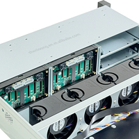 ZhenLoong SS8124 Serie 2U 16-Bay SAS/SATA Hot-Swap-Festplattenrack-Gehäuse mit 12Gb Backplane SFF8643 Schnittstelle