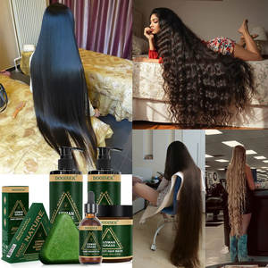 Shampooing solide naturel à base d'herbes Usman Grass avec 3% de Procapil et 3% de Baicapil, huile de graines de ricin, huile fortifiant, contrôle du sébum, <span class=keywords><strong>soin</strong></span> des <span class=keywords><strong>cheveux</strong></span>, ensemble de savons - Product Image 6