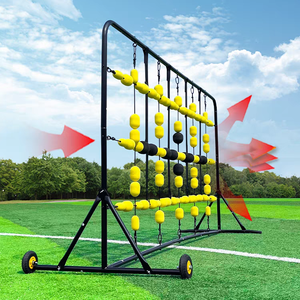 Custom Portable Foldable Soccer Training Kit Outdoor Use Equipment for Skill &amp; <strong>Reflex</strong> Agility Training Rebound Chain Netting - Product Image 3